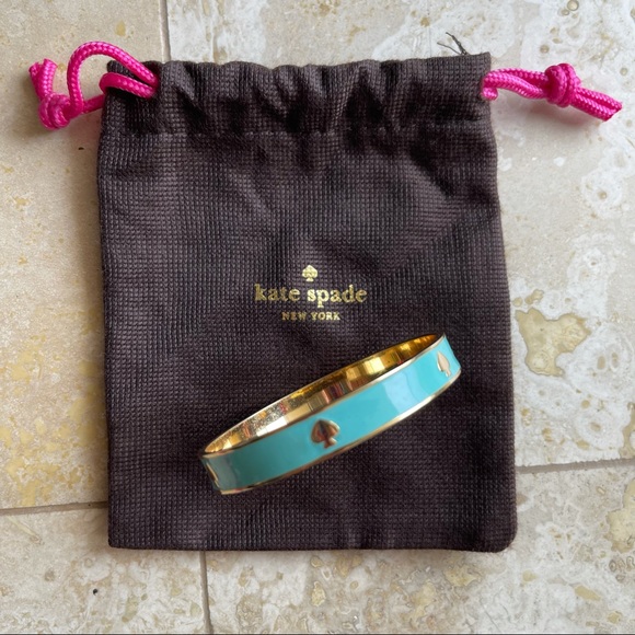 NWOT Kate Spade Bangle Bracelet & Jewelry Bag - Picture 3 of 6